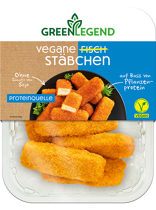 Green Legend Vegane Fisch Stäbchen