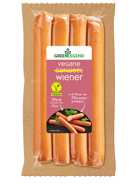 Green Legend Vegane Geflügel Wiener